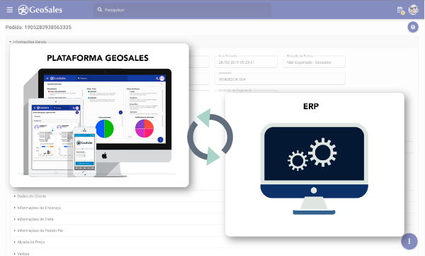 GeoSales + ERP